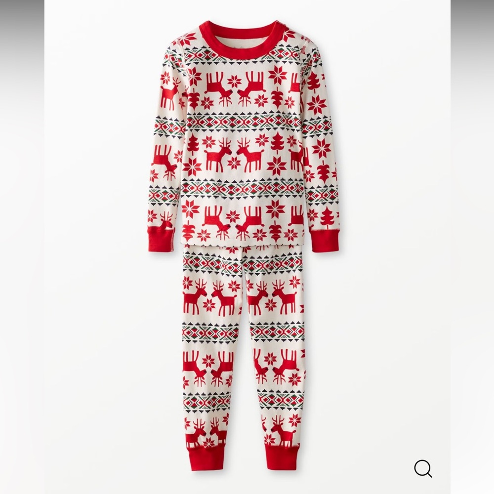 NWT Hanna Andersson Dear Deer Pajama Set